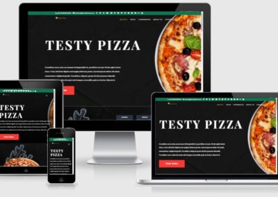 Site web Pizza