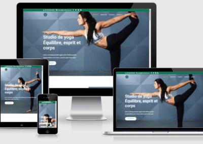 Site web yoga